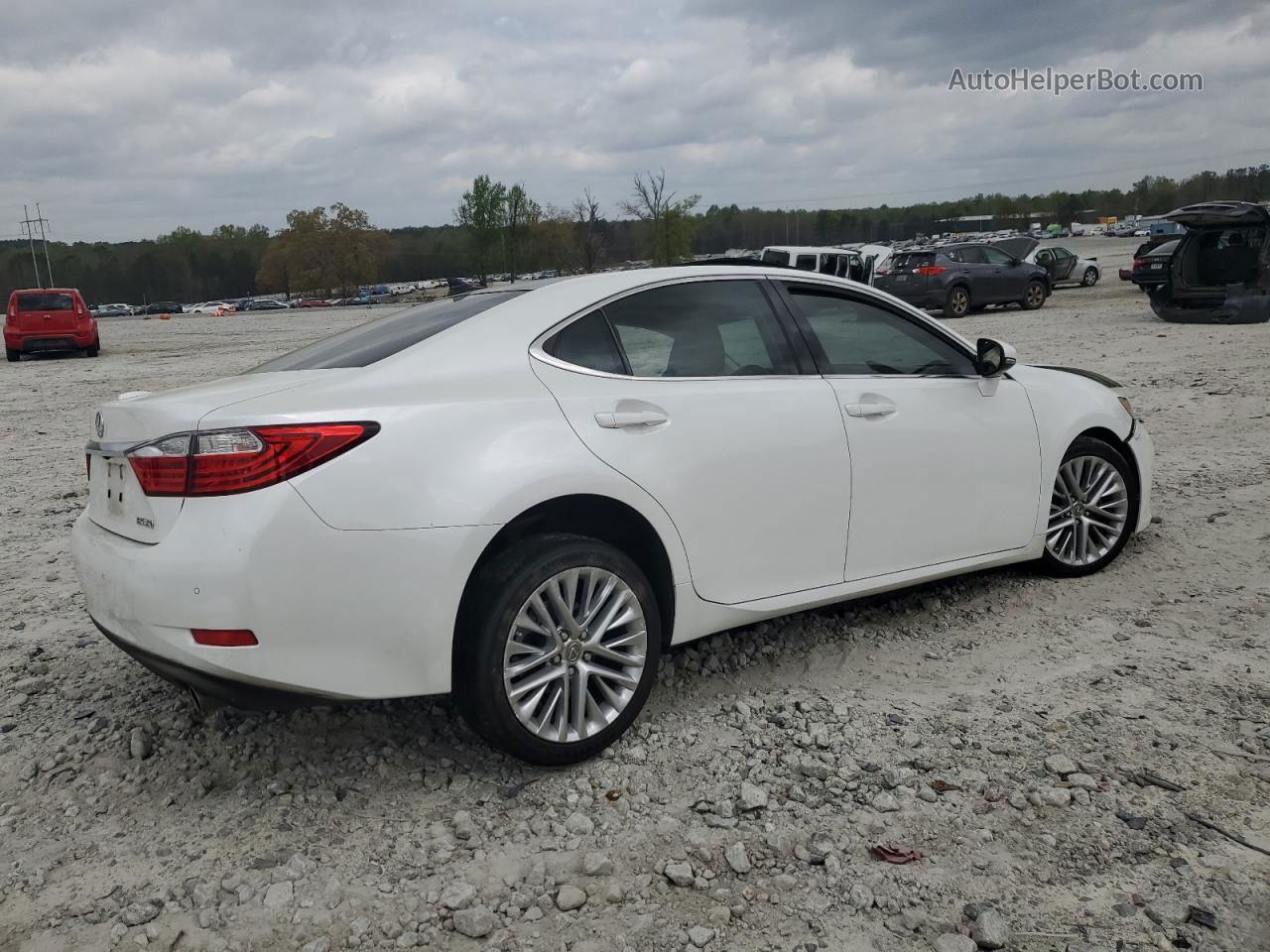 2014 Lexus Es 350 Белый vin: JTHBK1GG8E2139105