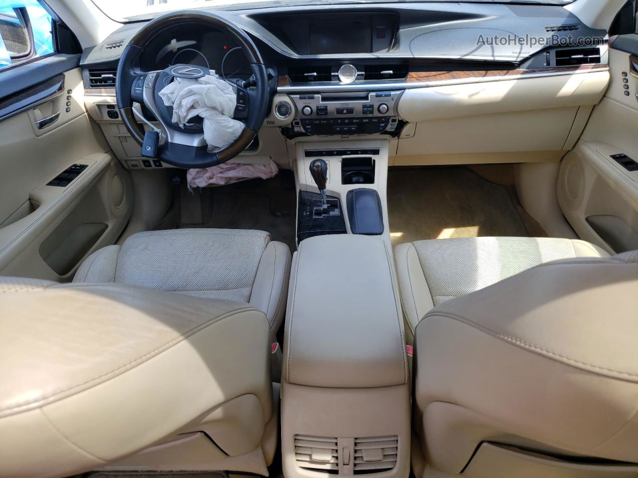 2014 Lexus Es 350 Белый vin: JTHBK1GG8E2139105