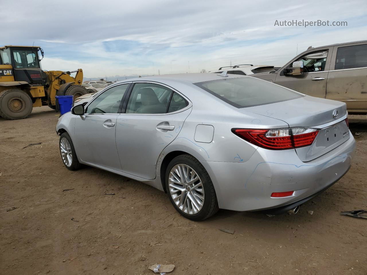 2014 Lexus Es 350 Silver vin: JTHBK1GG8E2147981