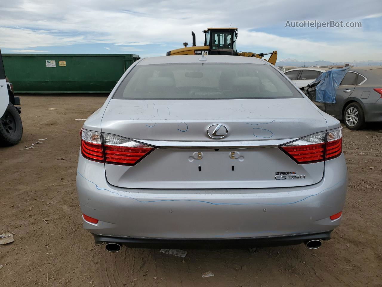 2014 Lexus Es 350 Silver vin: JTHBK1GG8E2147981