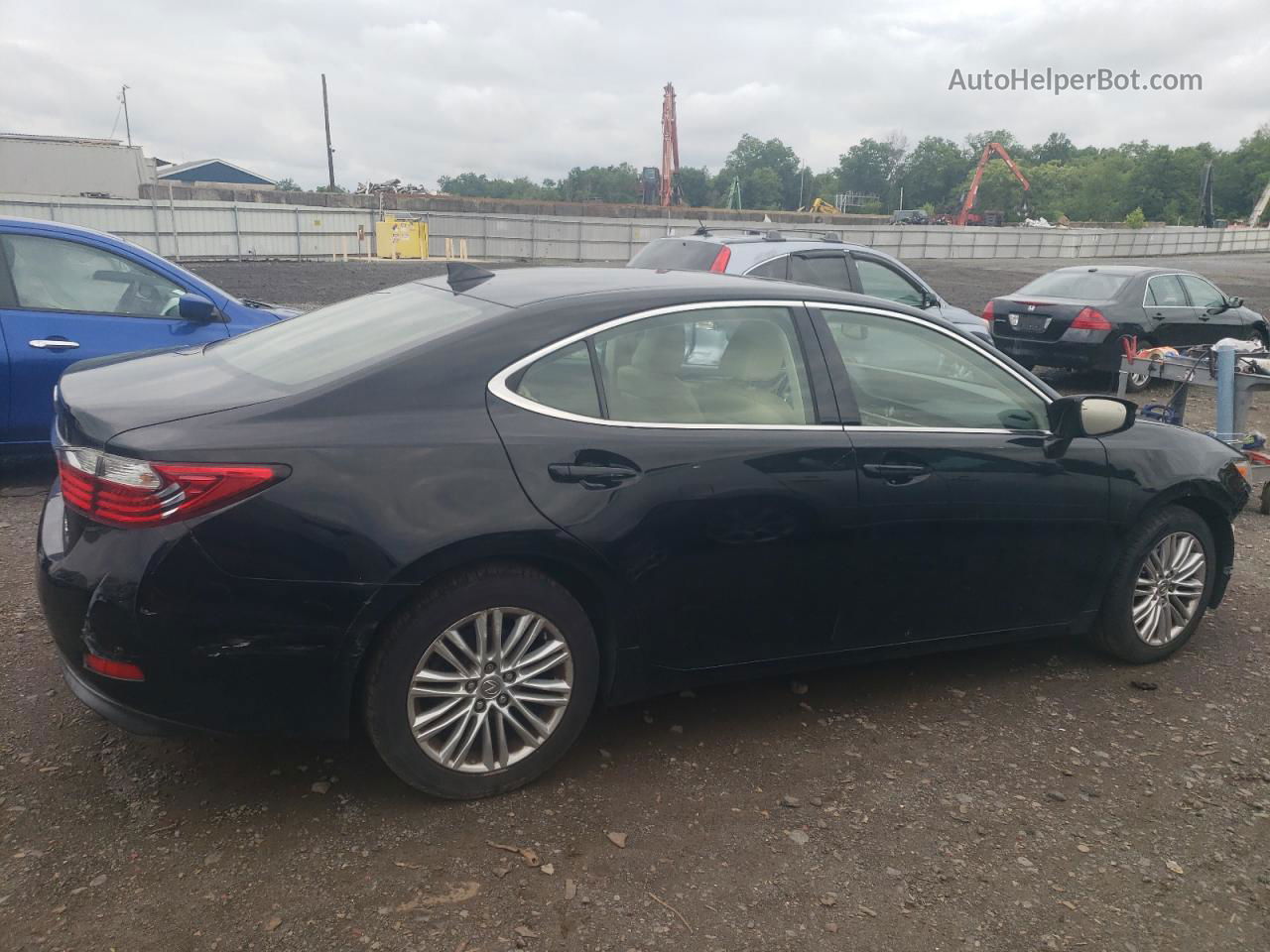 2015 Lexus Es 350 Black vin: JTHBK1GG8F2155239