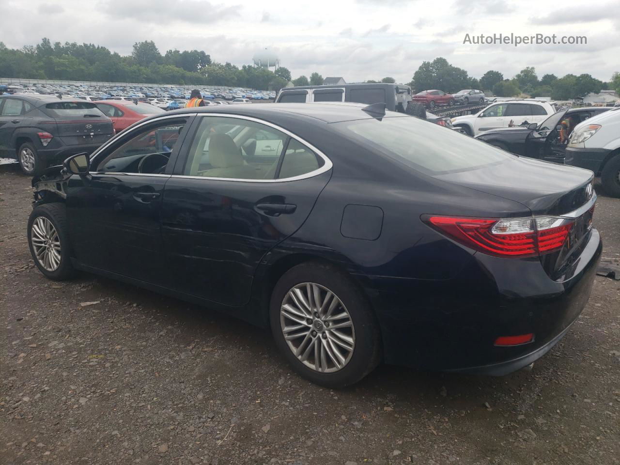 2015 Lexus Es 350 Black vin: JTHBK1GG8F2155239