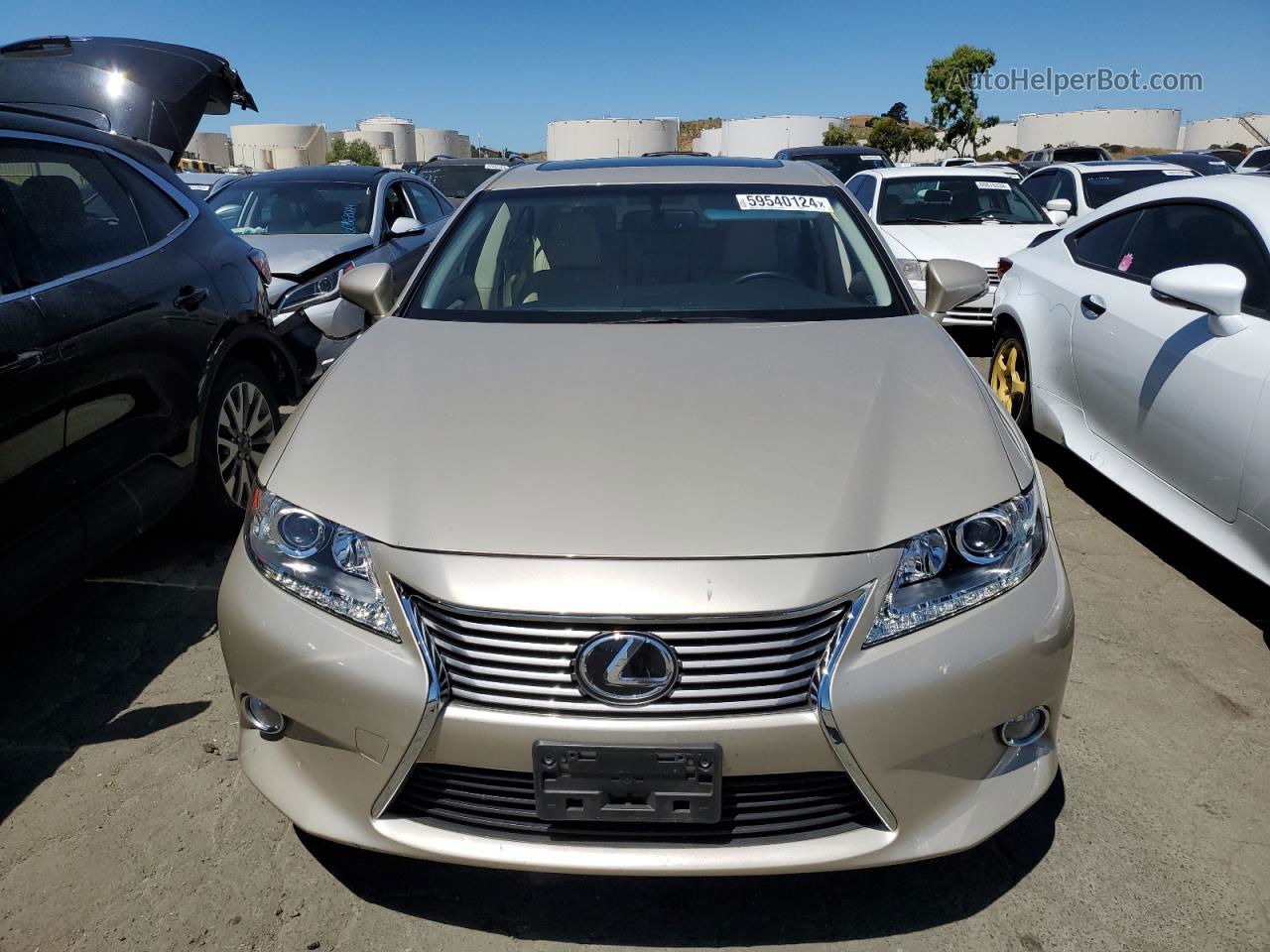 2015 Lexus Es 350 Beige vin: JTHBK1GG8F2162515