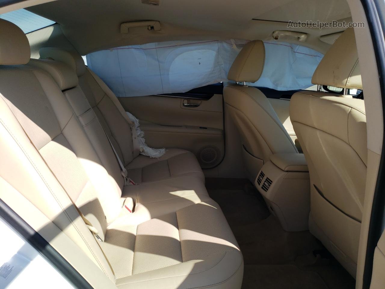 2015 Lexus Es 350 White vin: JTHBK1GG8F2167505
