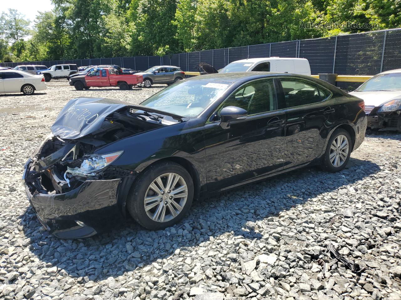 2015 Lexus Es 350 Black vin: JTHBK1GG8F2167620