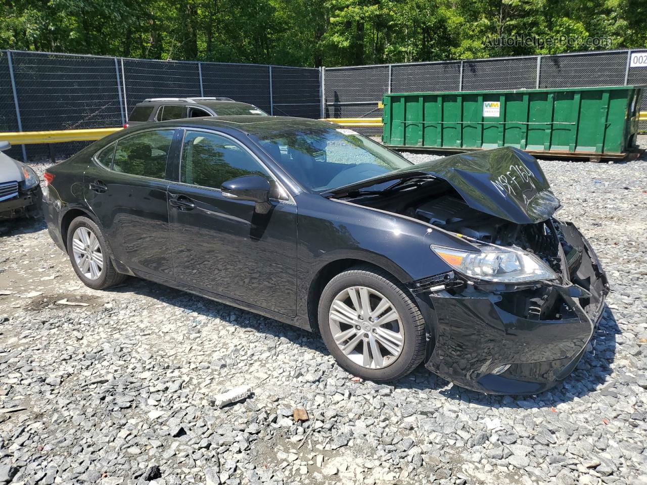 2015 Lexus Es 350 Black vin: JTHBK1GG8F2167620