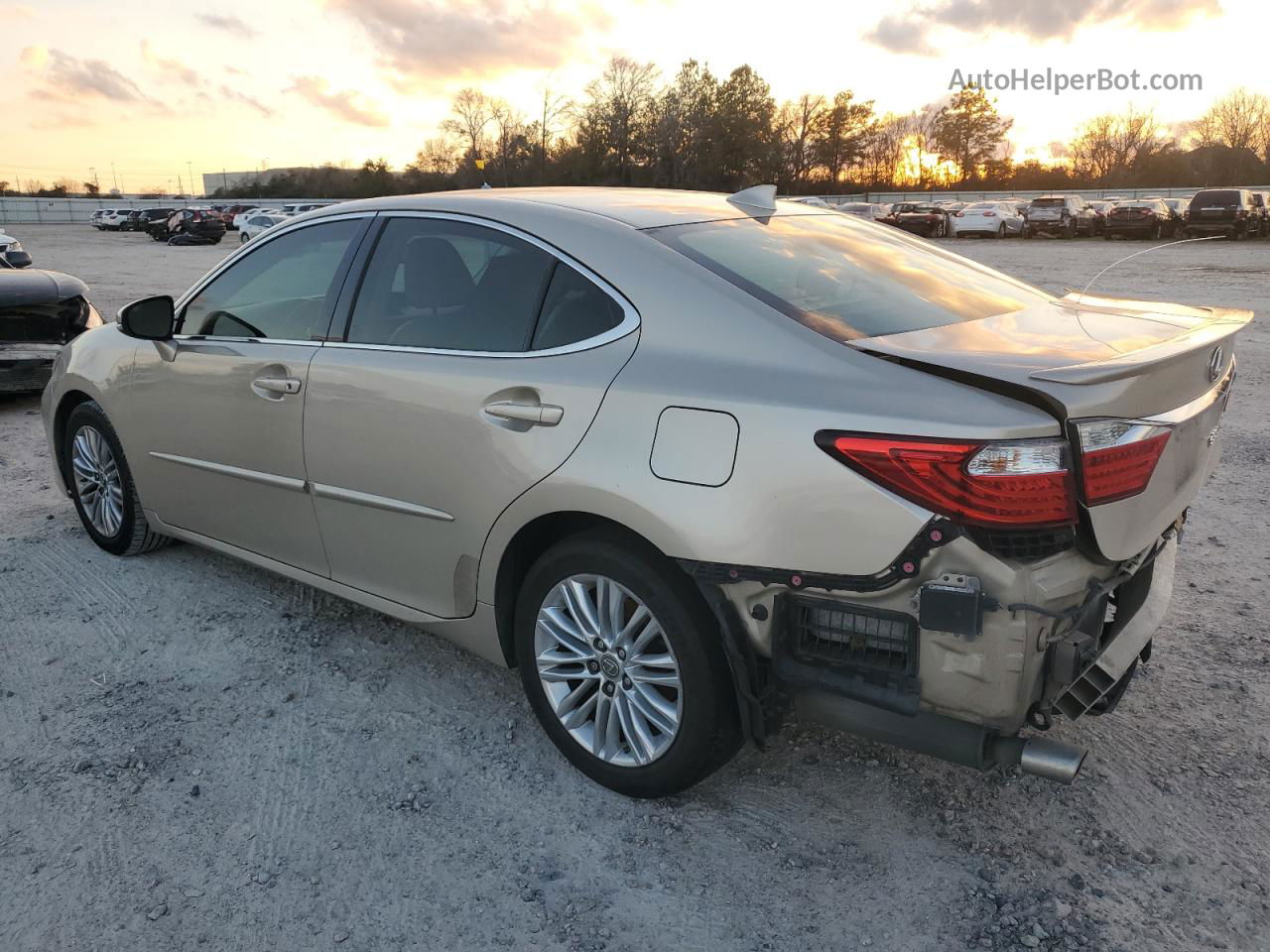 2015 Lexus Es 350 Золотой vin: JTHBK1GG8F2168704