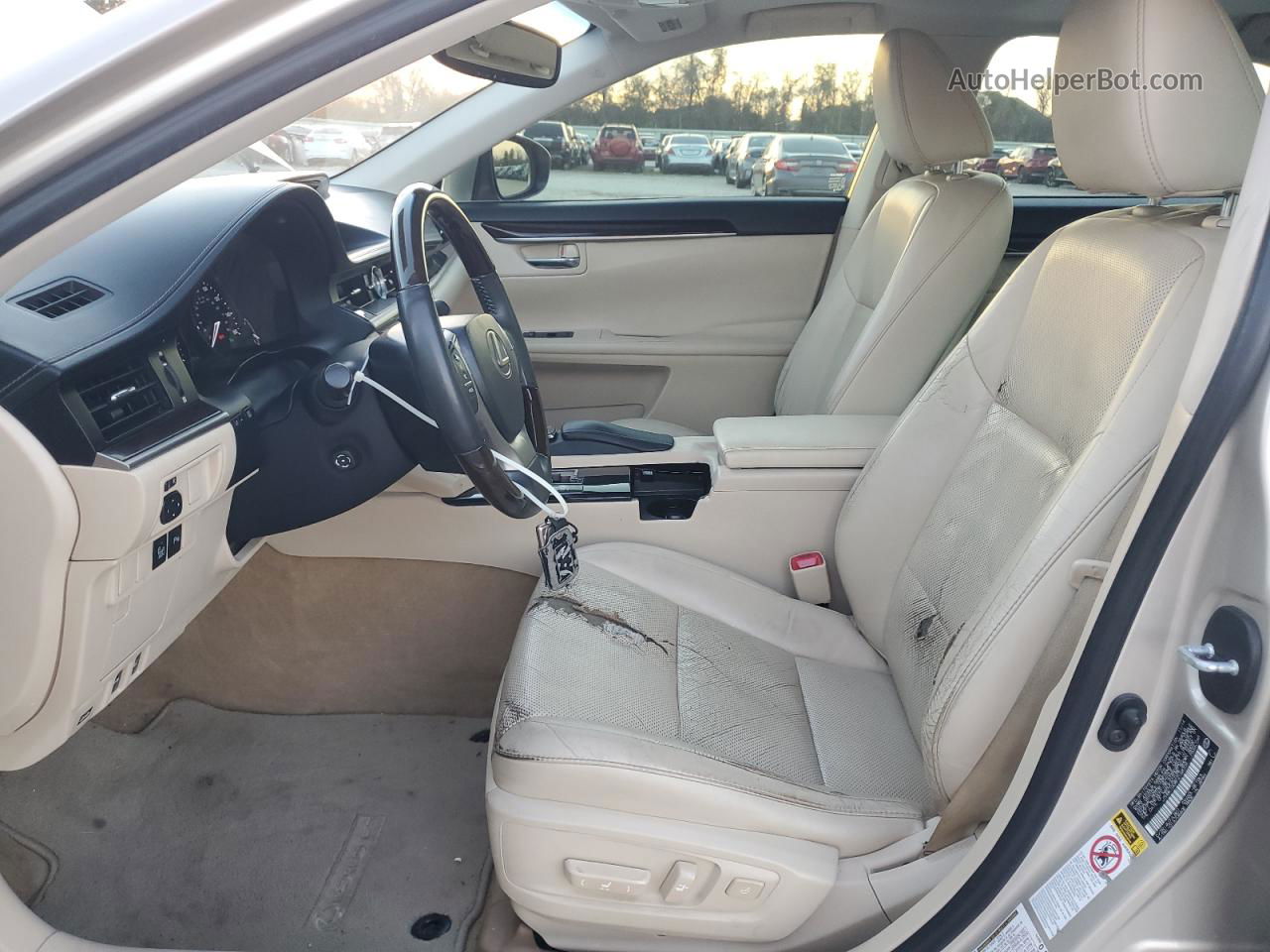 2015 Lexus Es 350 Золотой vin: JTHBK1GG8F2168704