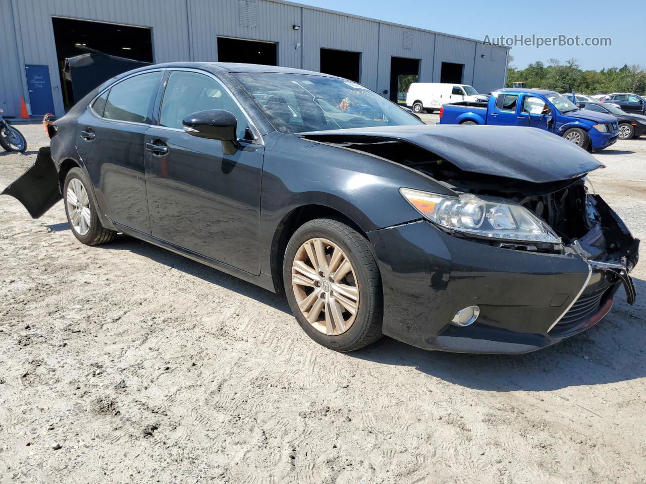 2015 Lexus Es 350 Черный vin: JTHBK1GG8F2170288