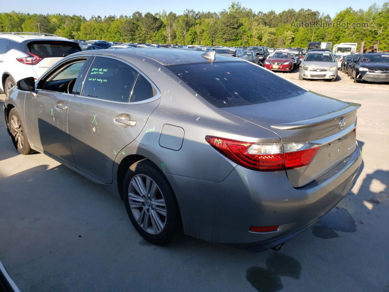 2015 Lexus Es 350 Gray vin: JTHBK1GG8F2172980