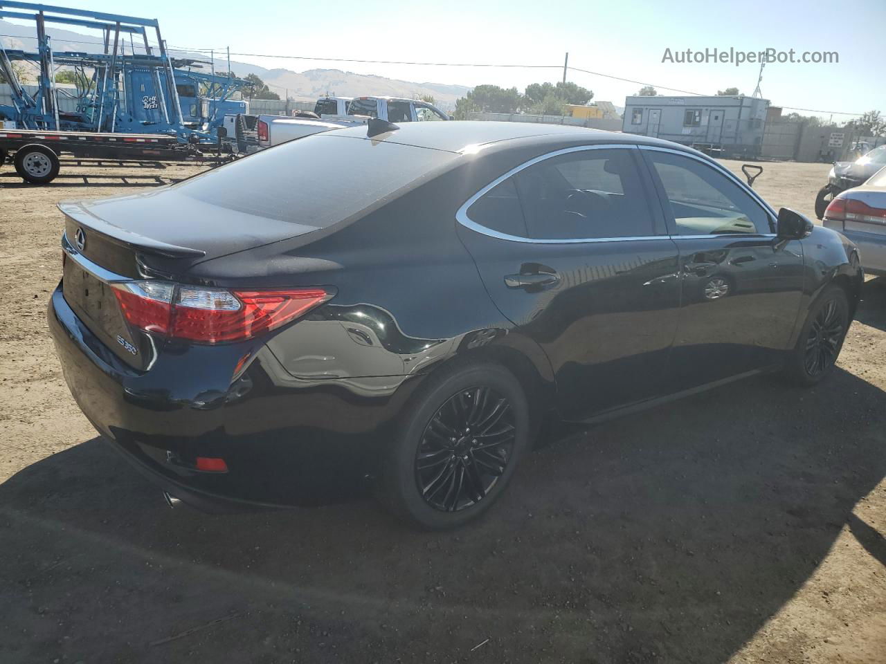 2015 Lexus Es 350 Black vin: JTHBK1GG8F2194025