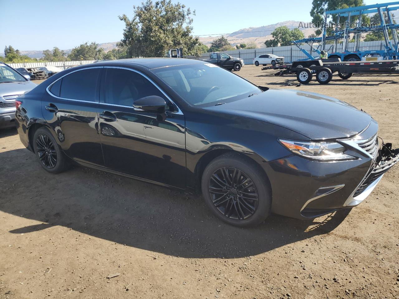 2015 Lexus Es 350 Black vin: JTHBK1GG8F2194025