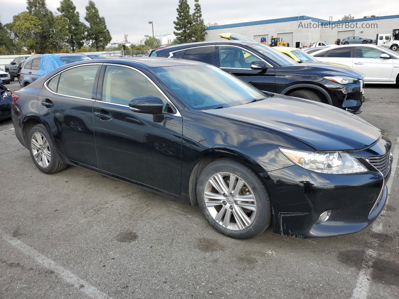 2015 Lexus Es 350 Black vin: JTHBK1GG8F2195420