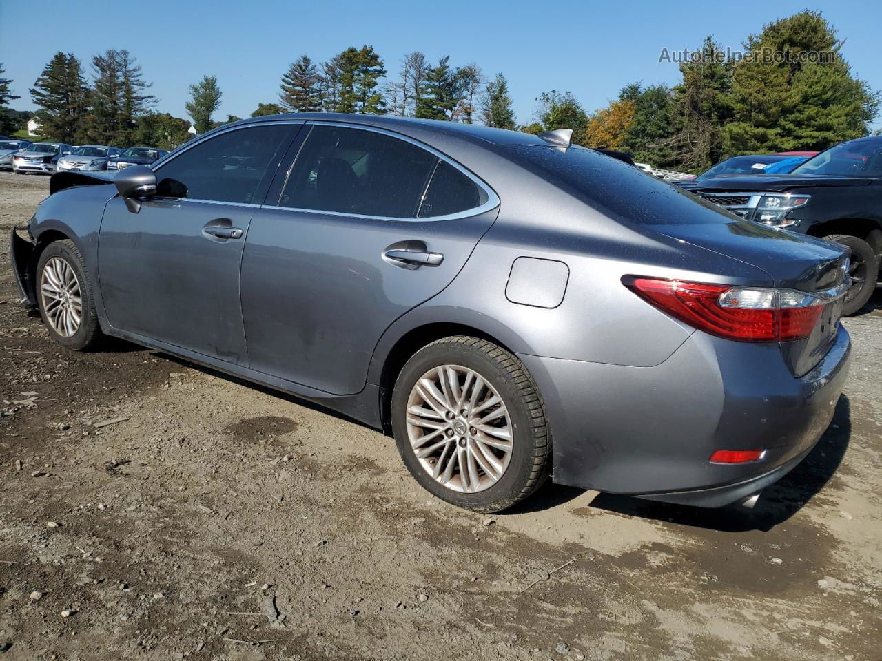 2015 Lexus Es 350 Gray vin: JTHBK1GG8F2197393