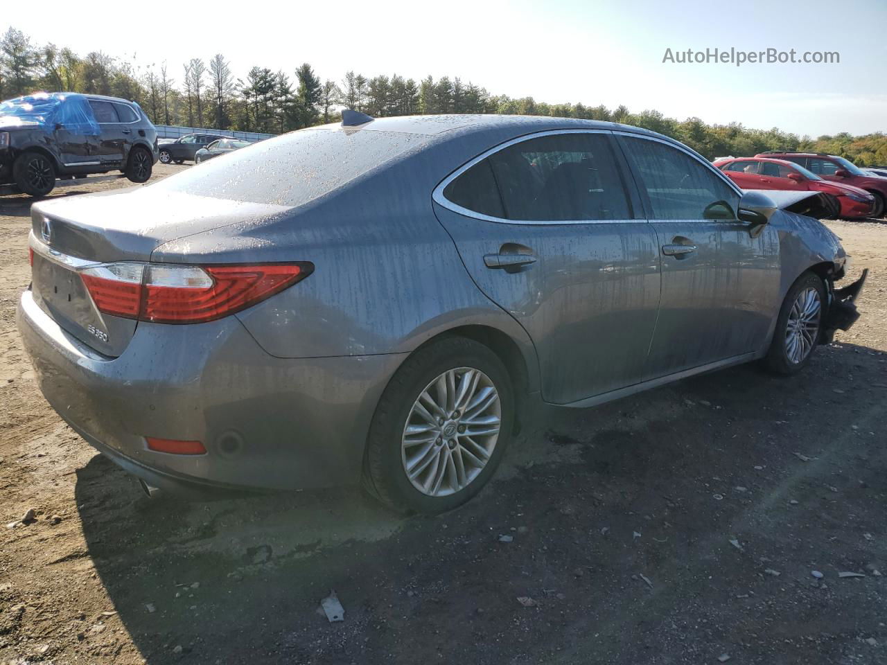 2015 Lexus Es 350 Gray vin: JTHBK1GG8F2197393