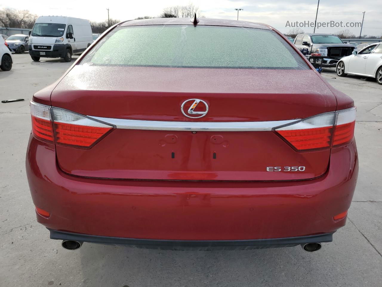 2015 Lexus Es 350 Burgundy vin: JTHBK1GG8F2200020