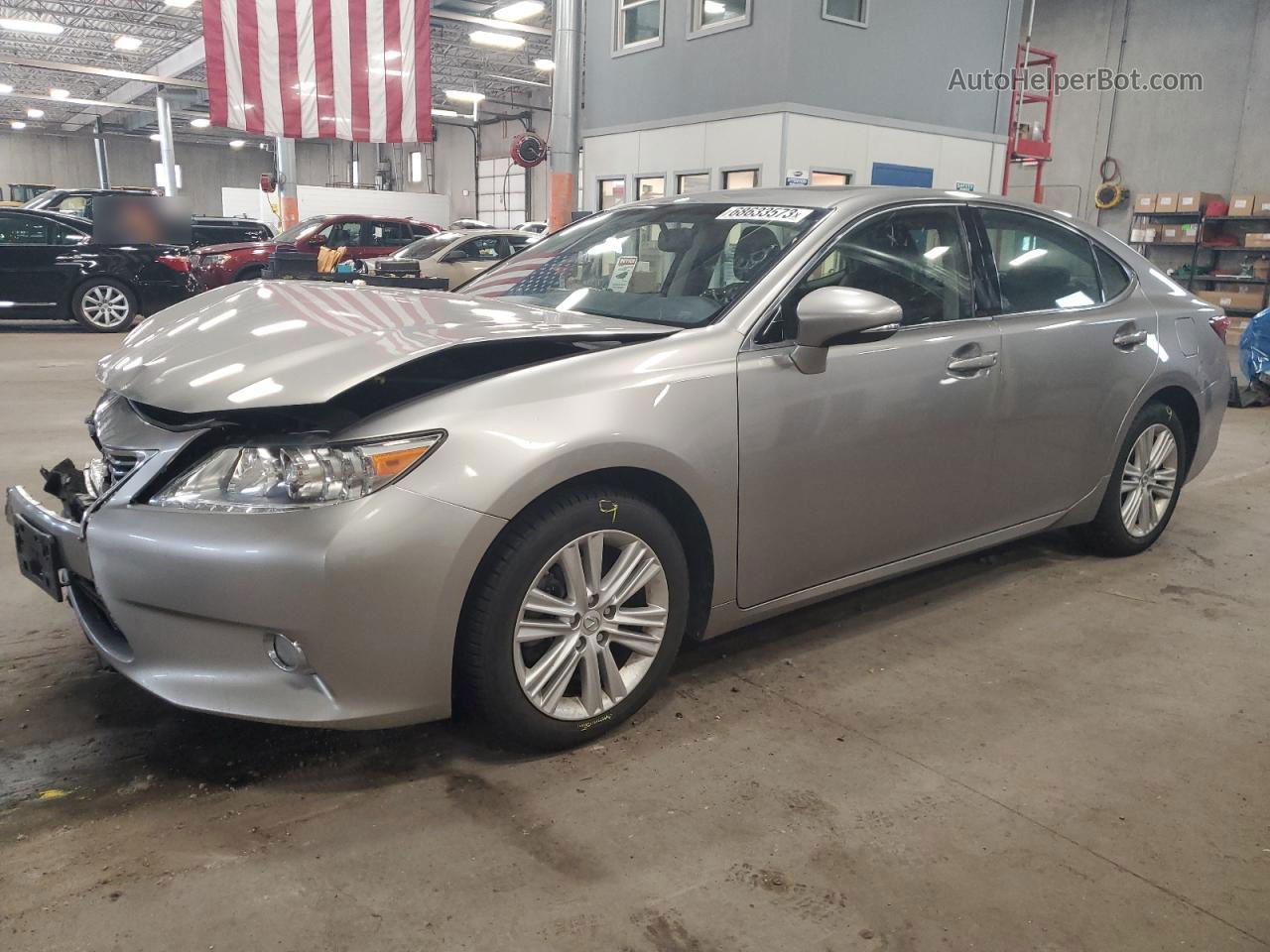 2015 Lexus Es 350 Silver vin: JTHBK1GG8F2200468