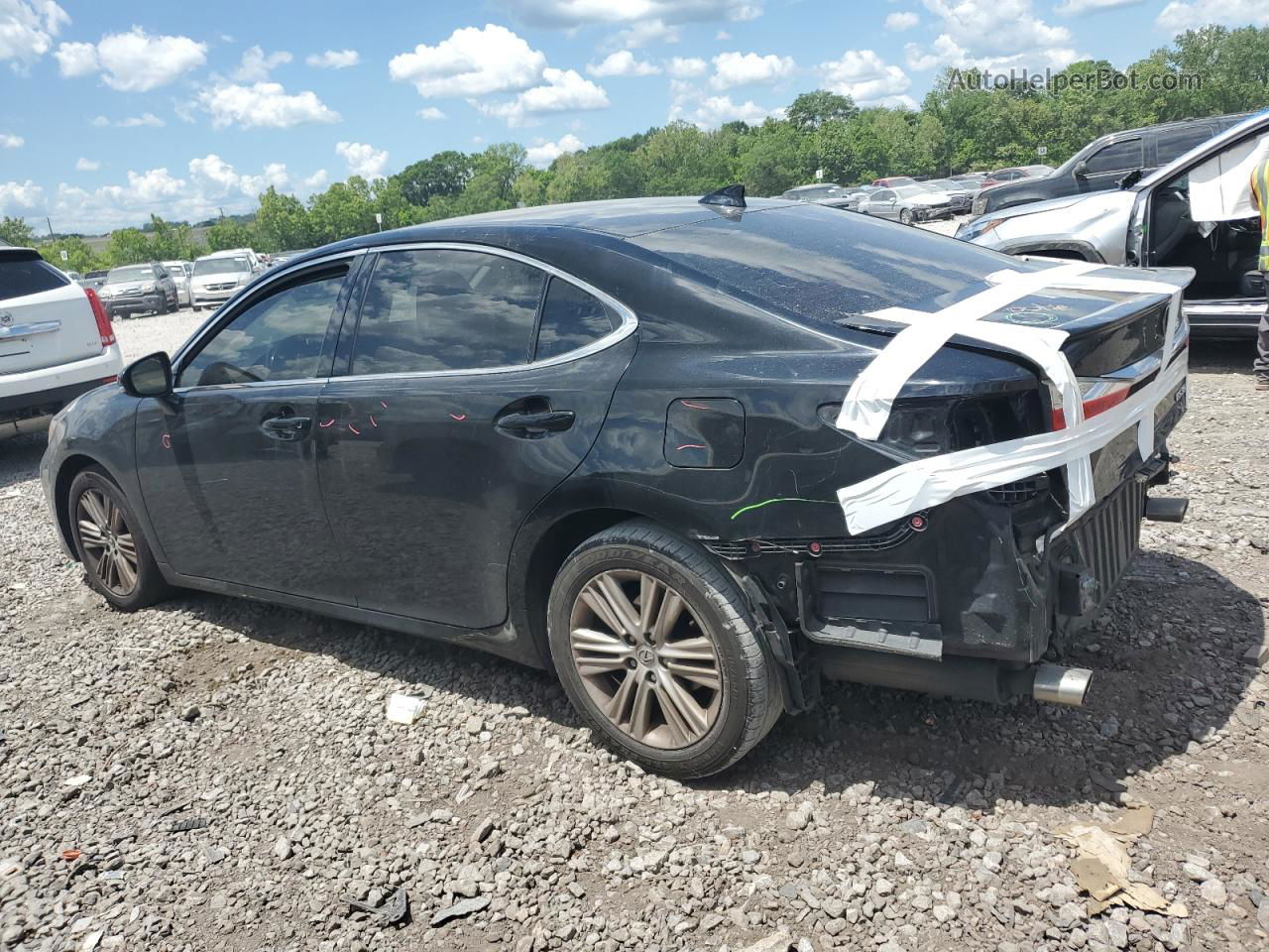 2015 Lexus Es 350 Black vin: JTHBK1GG8F2203029