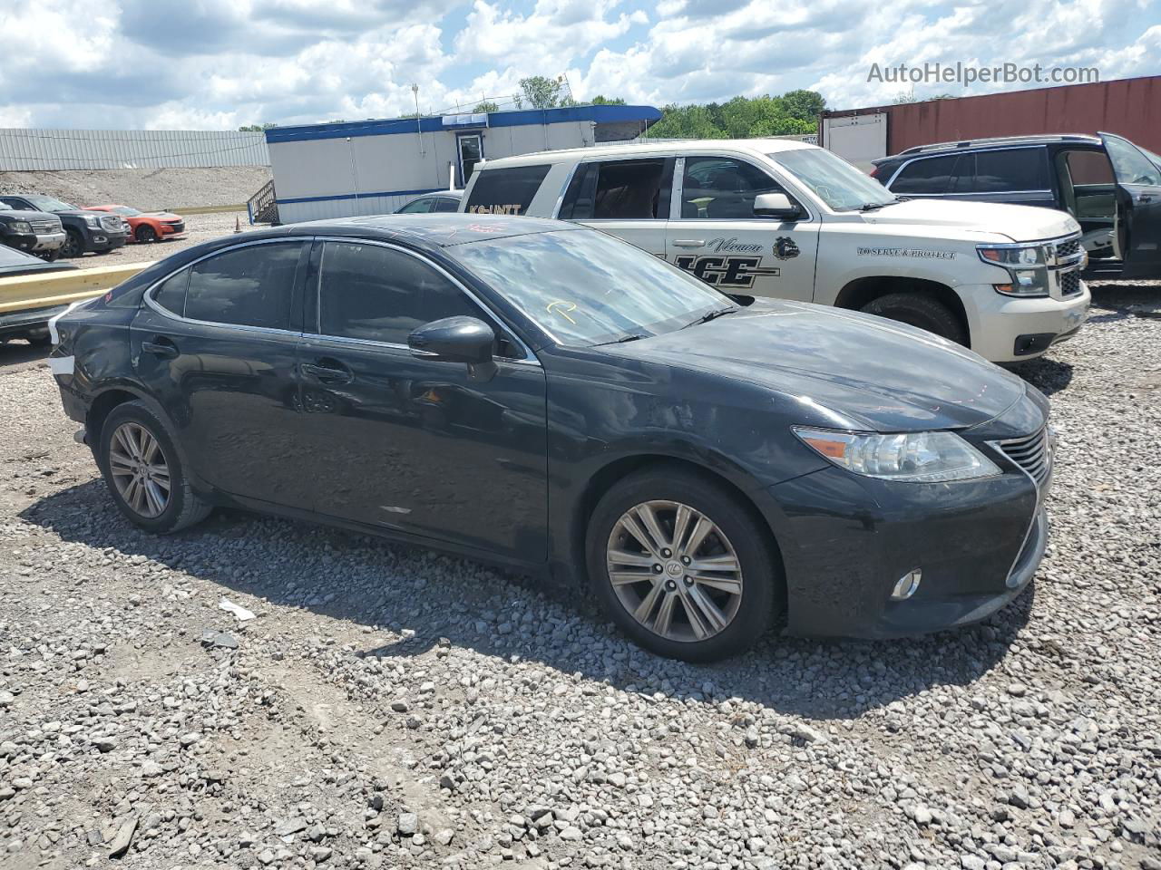 2015 Lexus Es 350 Black vin: JTHBK1GG8F2203029