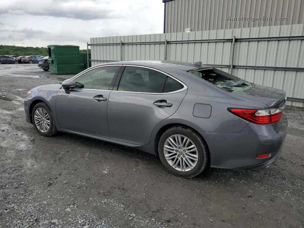 2015 Lexus Es 350 Серый vin: JTHBK1GG8F2203905