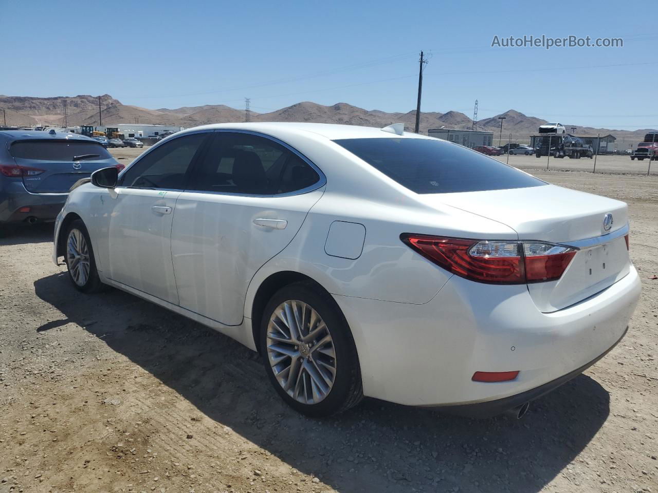 2015 Lexus Es 350 White vin: JTHBK1GG8F2205346