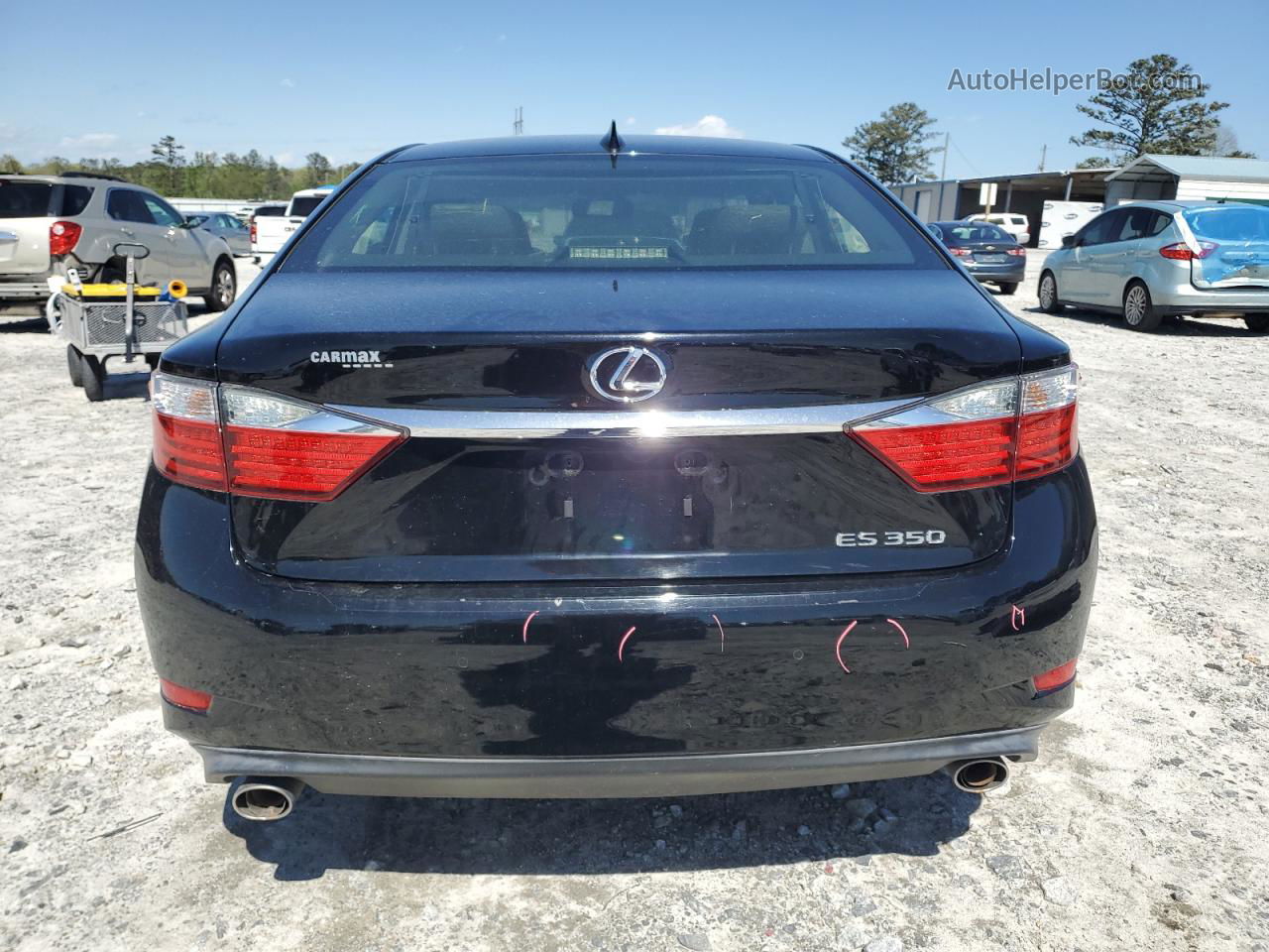 2015 Lexus Es 350 Черный vin: JTHBK1GG8F2209364