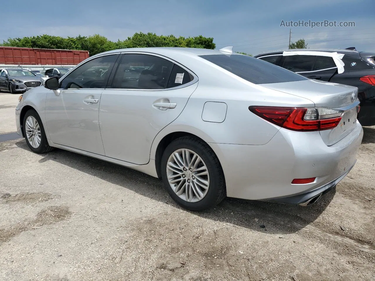 2016 Lexus Es 350 Silver vin: JTHBK1GG8G2212461