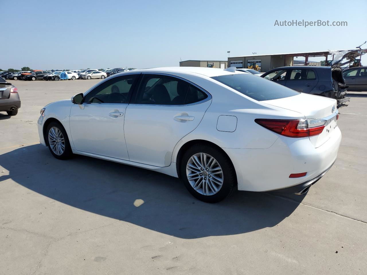 2016 Lexus Es 350 White vin: JTHBK1GG8G2215750