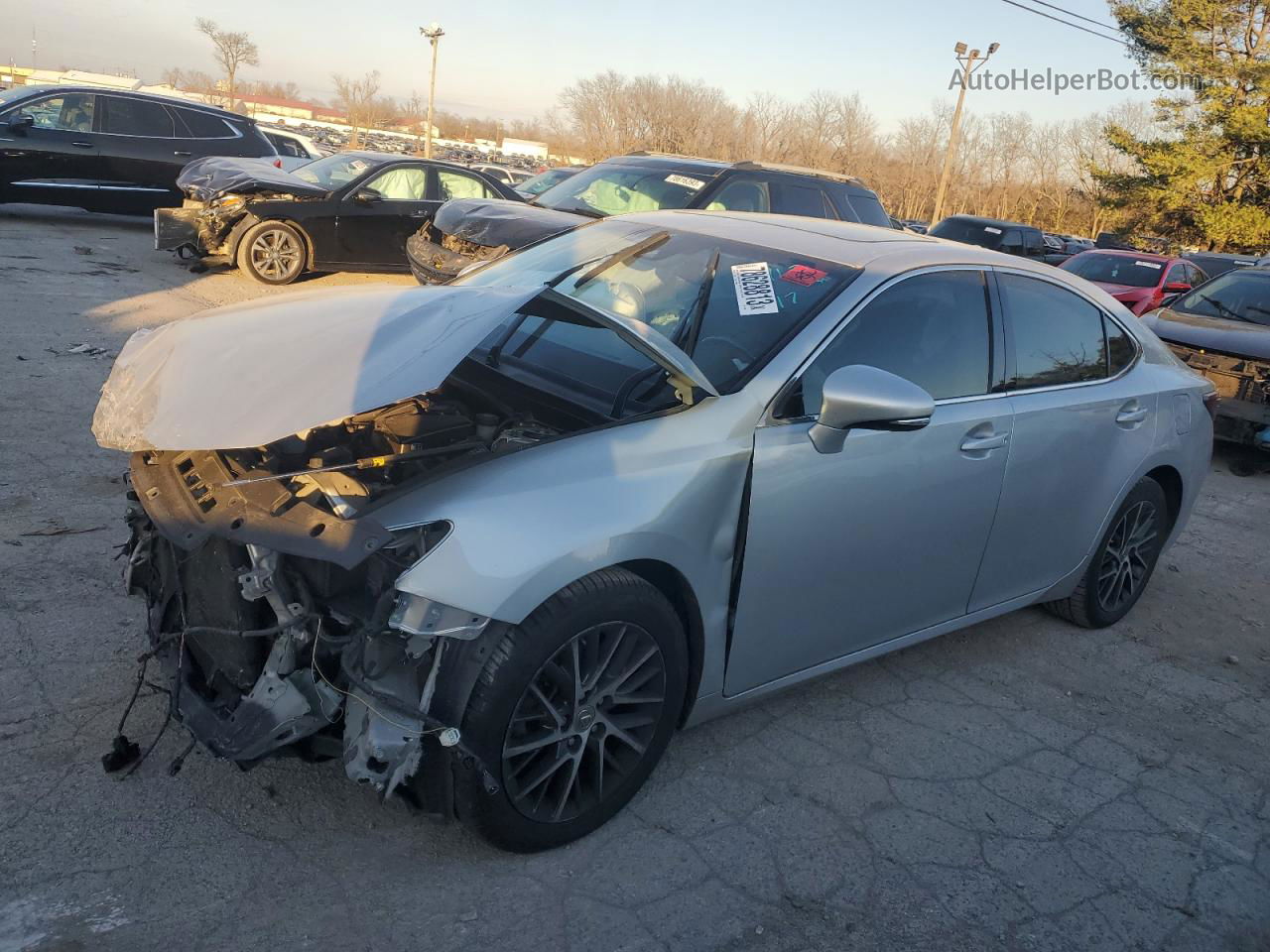 2016 Lexus Es 350 Серебряный vin: JTHBK1GG8G2216767