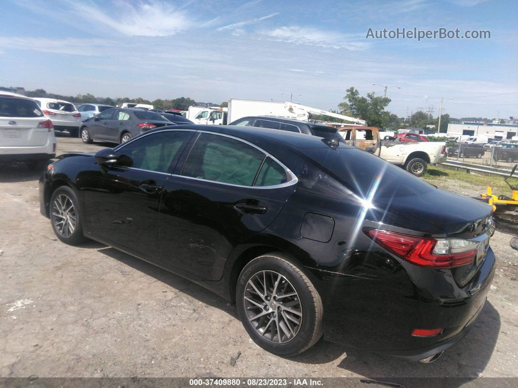 2016 Lexus Es 350   Черный vin: JTHBK1GG8G2221922