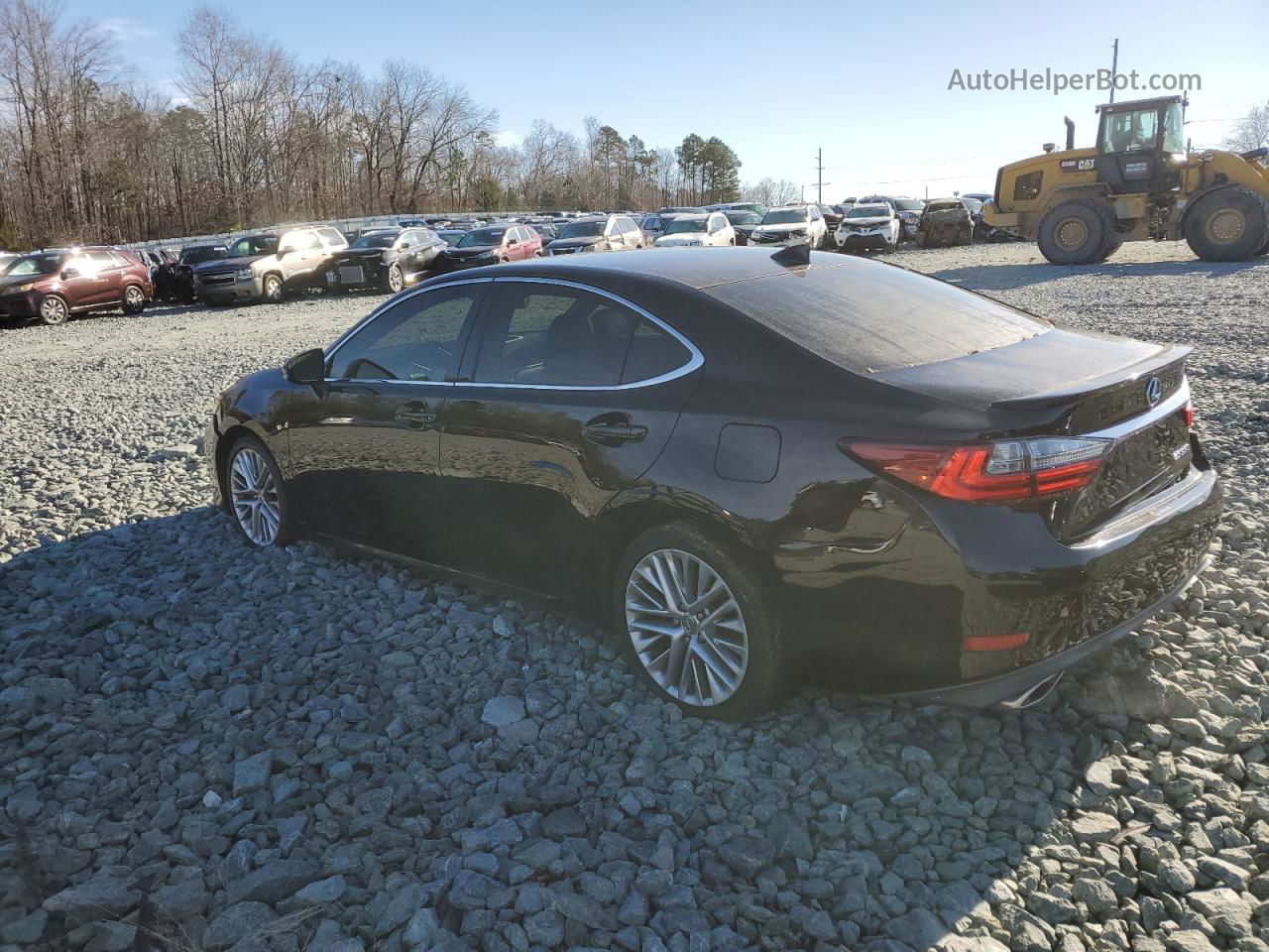 2016 Lexus Es 350 Black vin: JTHBK1GG8G2232113