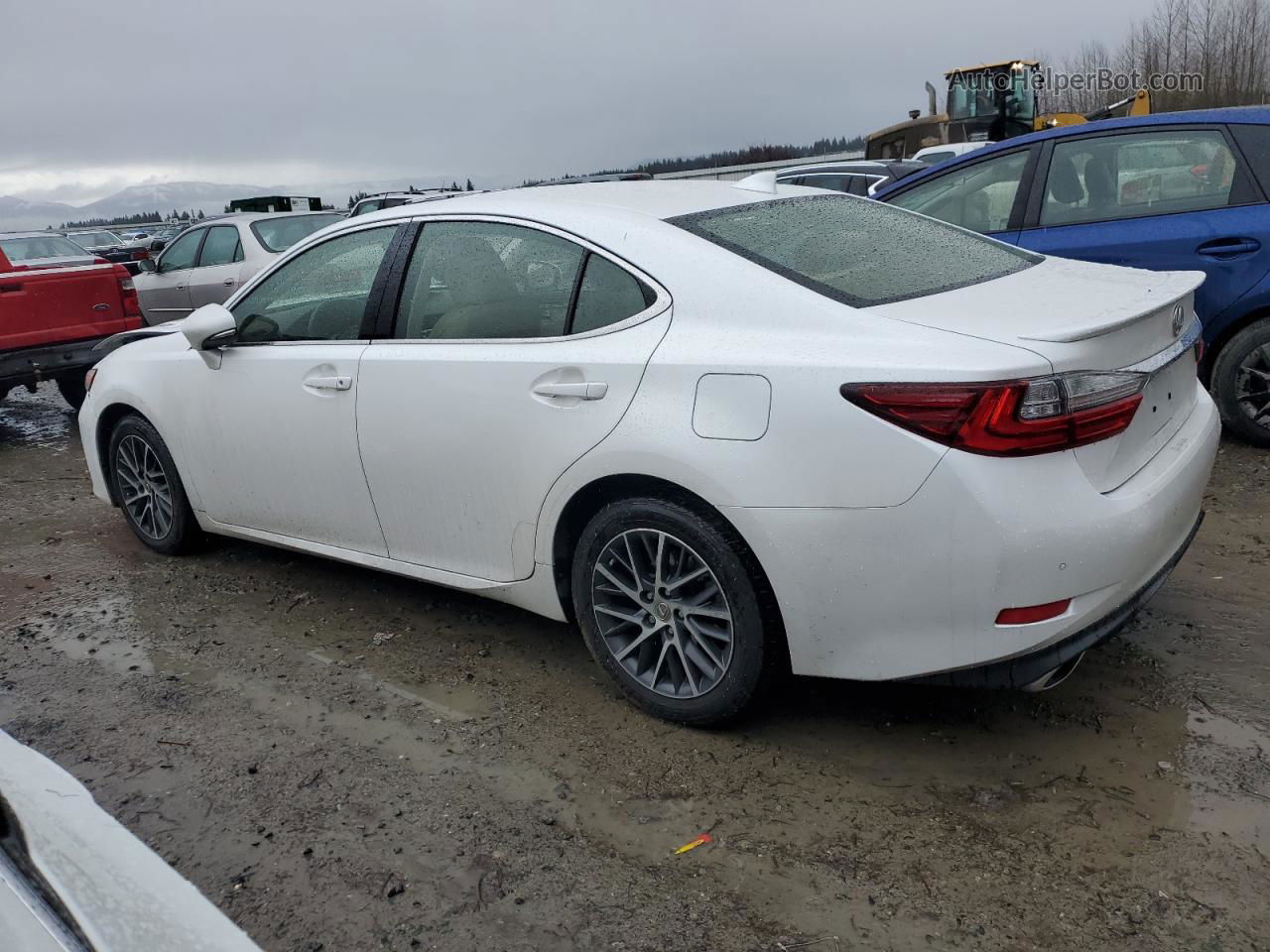 2016 Lexus Es 350 White vin: JTHBK1GG8G2240633