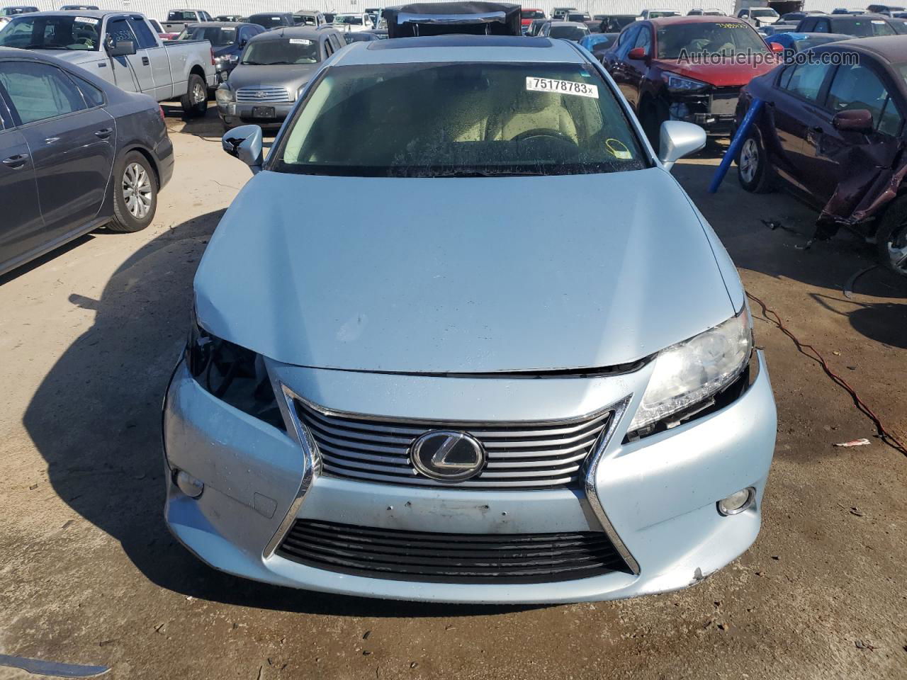 2013 Lexus Es 350 Blue vin: JTHBK1GG9D2019649