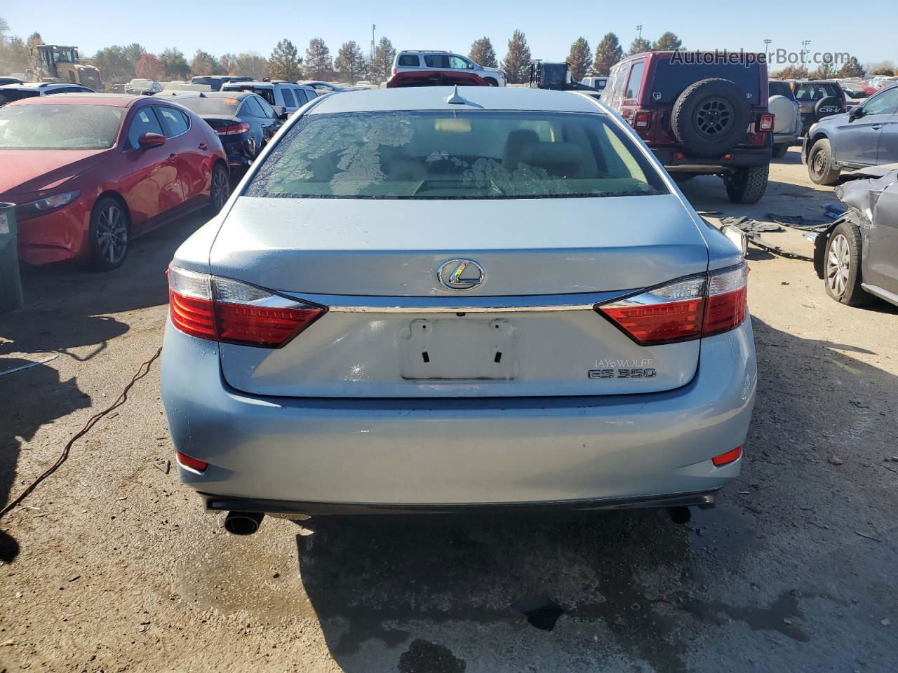 2013 Lexus Es 350 Blue vin: JTHBK1GG9D2019649