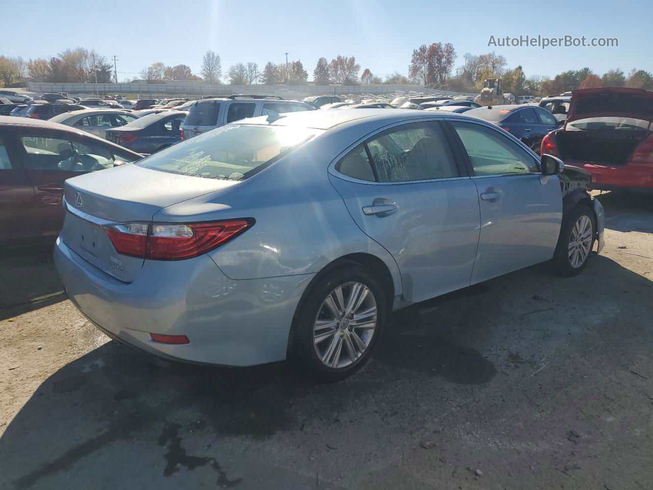 2013 Lexus Es 350 Синий vin: JTHBK1GG9D2019649