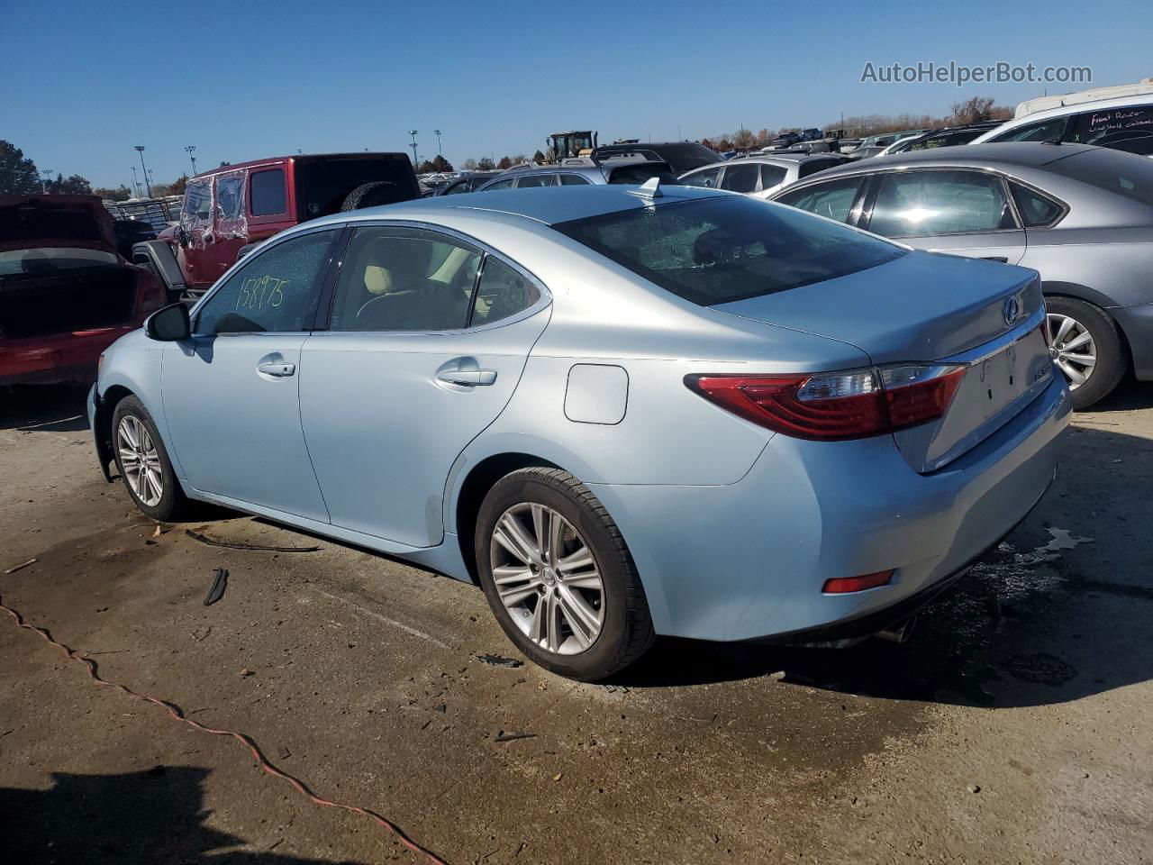 2013 Lexus Es 350 Blue vin: JTHBK1GG9D2019649