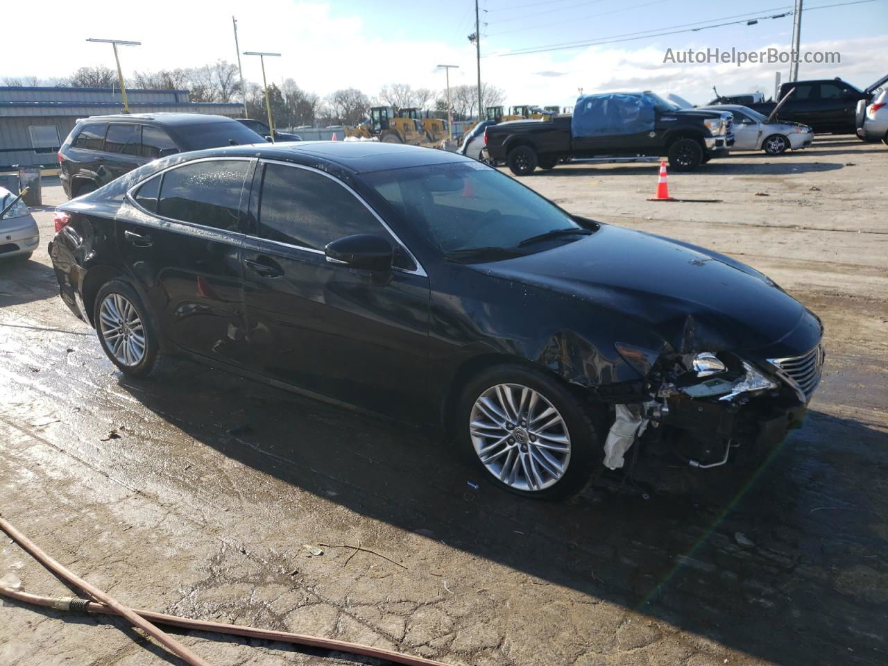 2013 Lexus Es 350 Черный vin: JTHBK1GG9D2026164