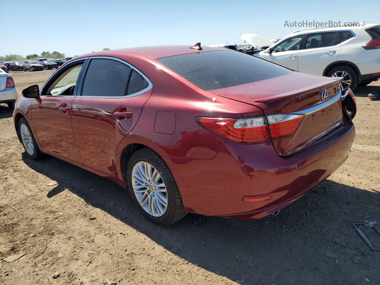 2013 Lexus Es 350 Red vin: JTHBK1GG9D2028609