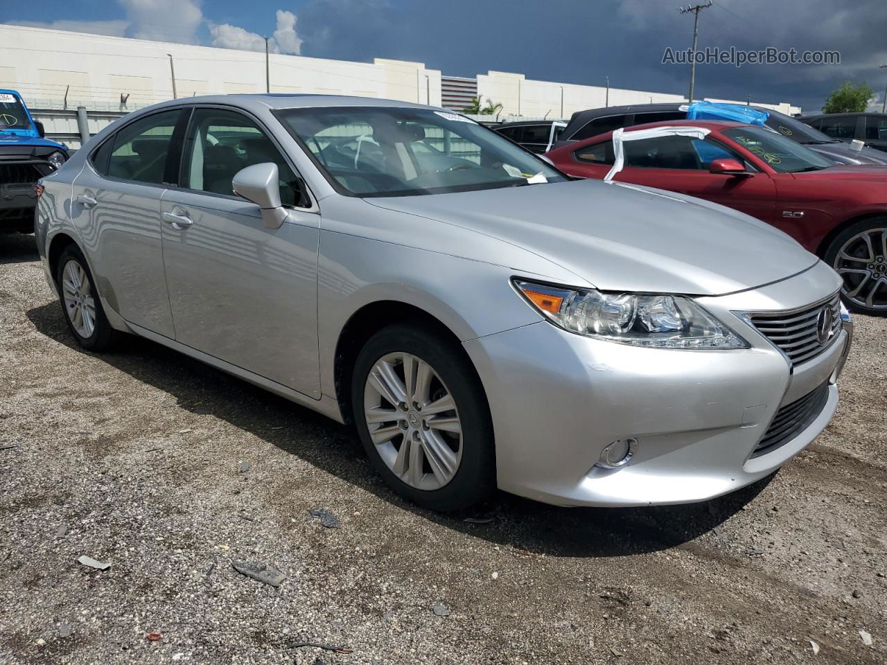 2013 Lexus Es 350 Silver vin: JTHBK1GG9D2040341