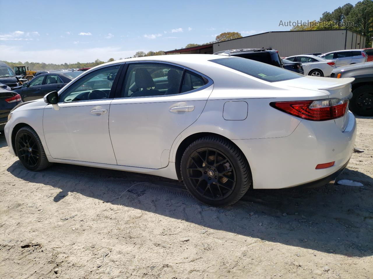 2013 Lexus Es 350 White vin: JTHBK1GG9D2049136