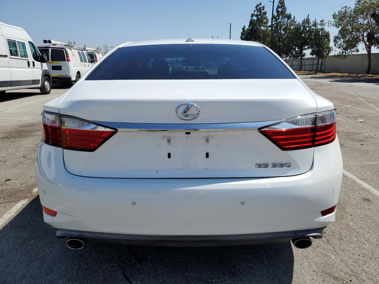 2013 Lexus Es 350 White vin: JTHBK1GG9D2053090