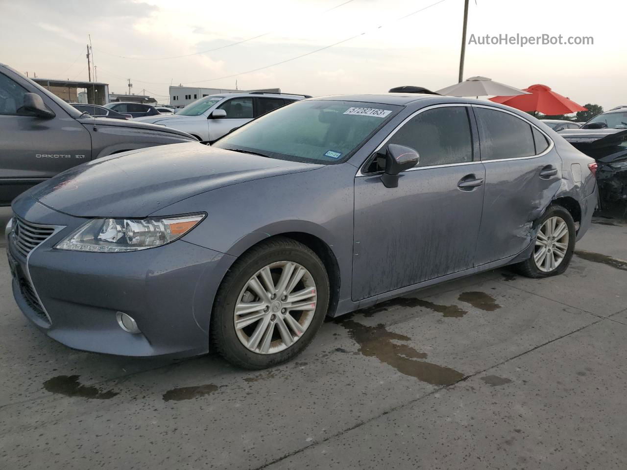 2013 Lexus Es 350 Gray vin: JTHBK1GG9D2072111