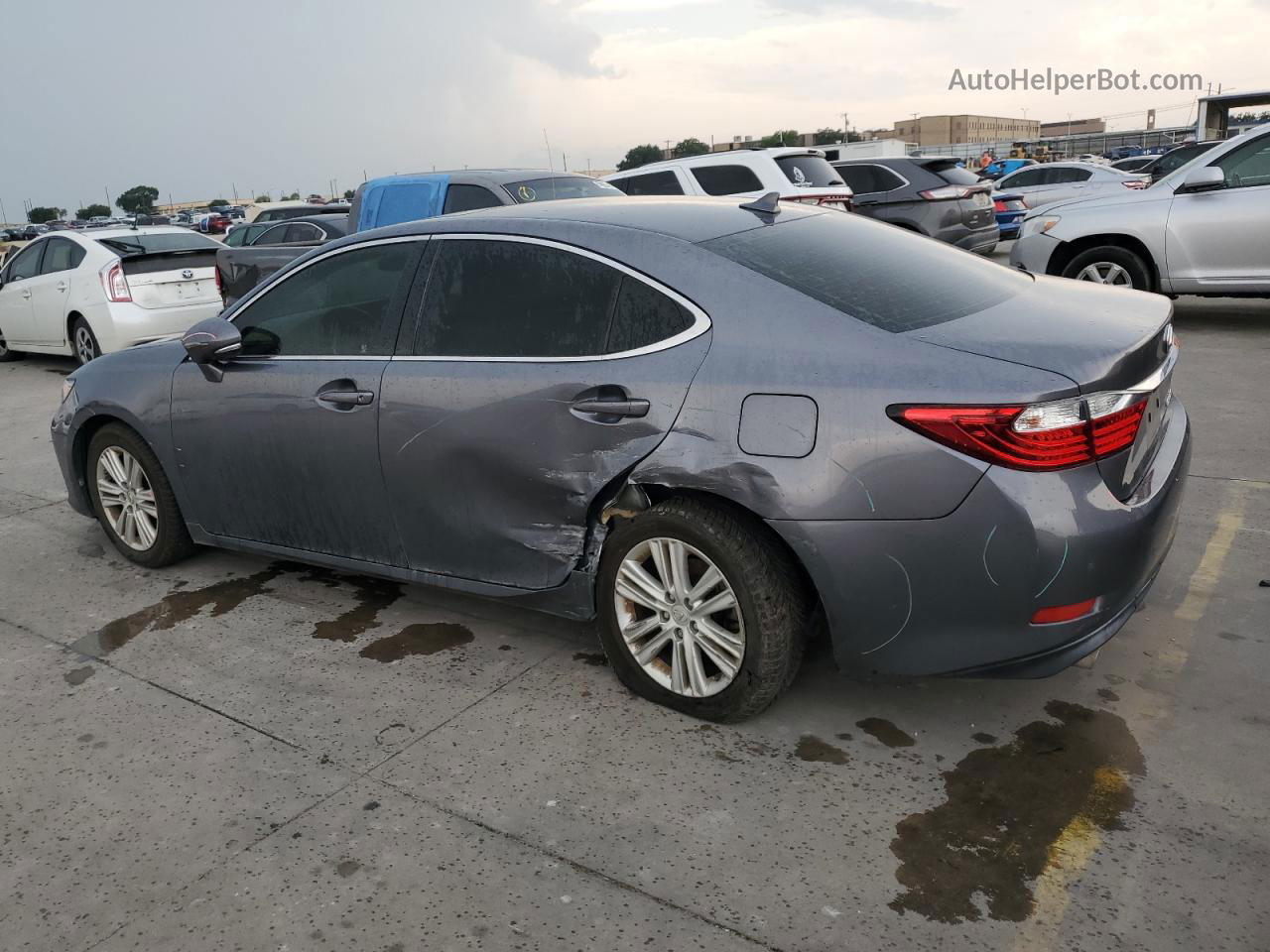 2013 Lexus Es 350 Gray vin: JTHBK1GG9D2072111