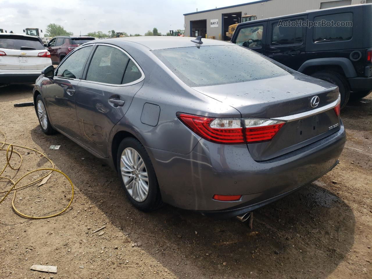 2014 Lexus Es 350 Silver vin: JTHBK1GG9E2088133