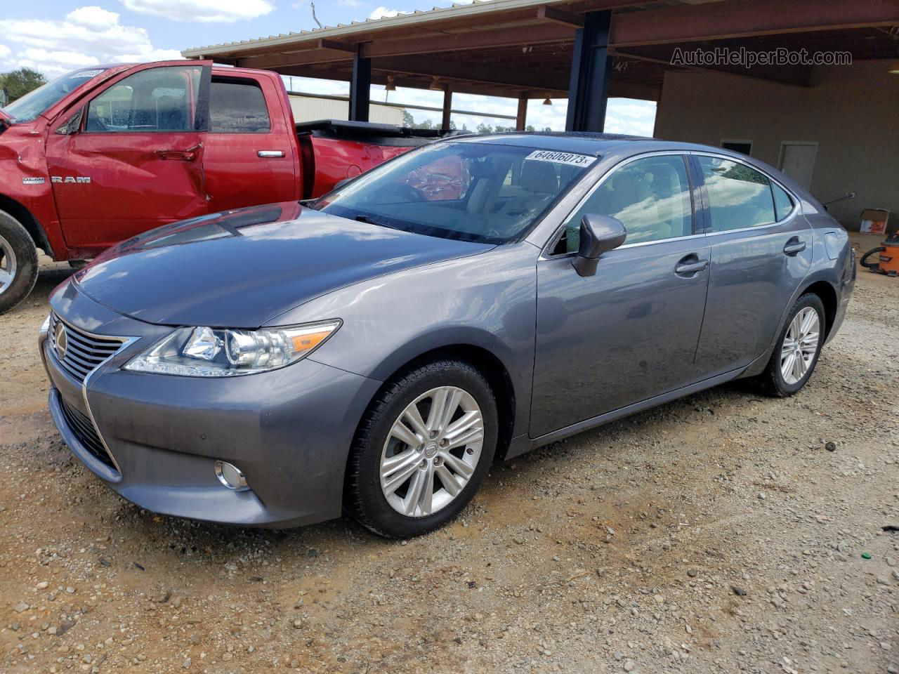 2014 Lexus Es 350 Gray vin: JTHBK1GG9E2089900