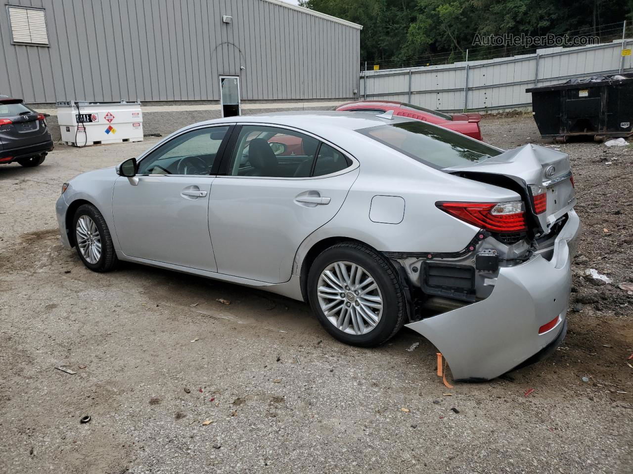 2014 Lexus Es 350 Silver vin: JTHBK1GG9E2090710