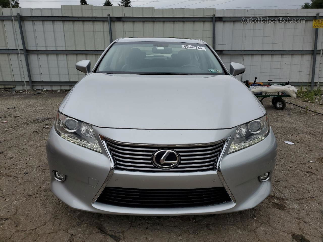 2014 Lexus Es 350 Silver vin: JTHBK1GG9E2090710