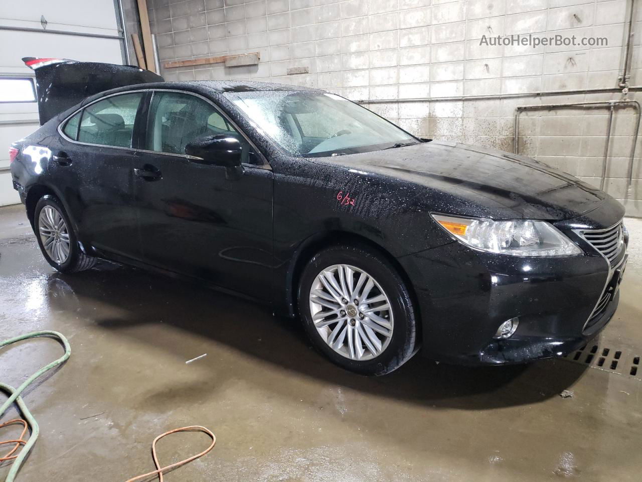 2014 Lexus Es 350 Black vin: JTHBK1GG9E2093137