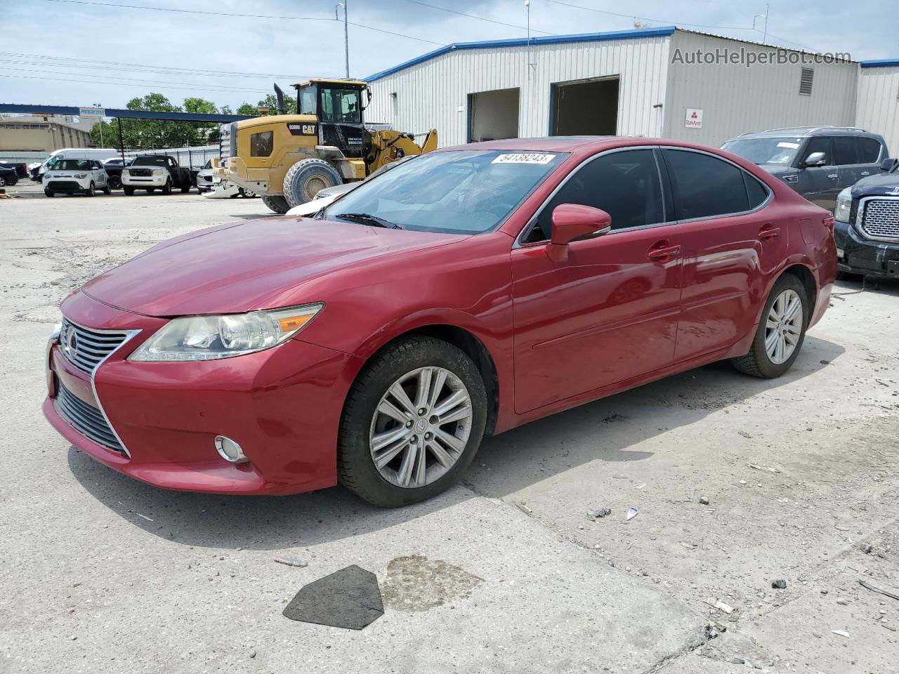 2014 Lexus Es 350 Red vin: JTHBK1GG9E2106825