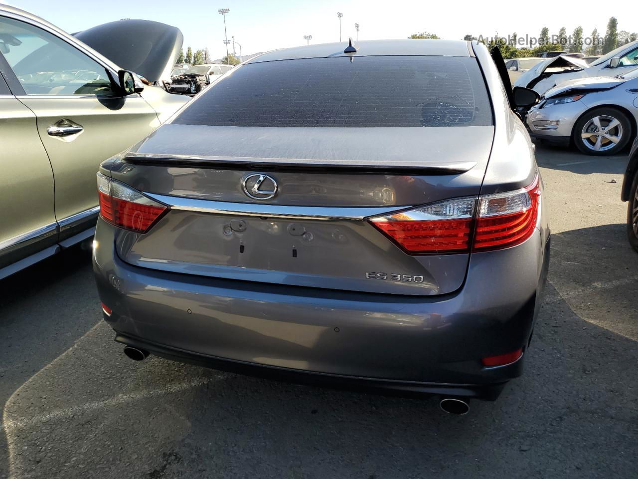 2014 Lexus Es 350 Charcoal vin: JTHBK1GG9E2113046